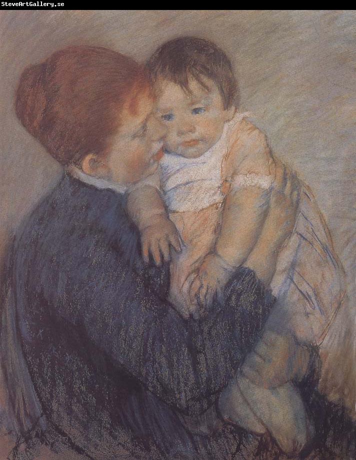 Mary Cassatt Agatha with her child